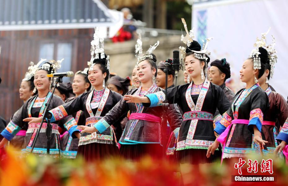 广西侗乡欢庆“多耶节” 唱响非遗侗族大歌