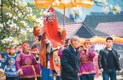 湖南溆浦： 非遗进景区 激发新活力