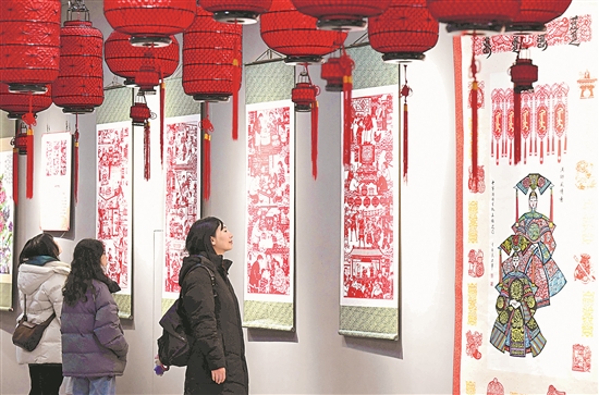 “大美河北 欢乐春节”非遗主题展览在石家庄开展