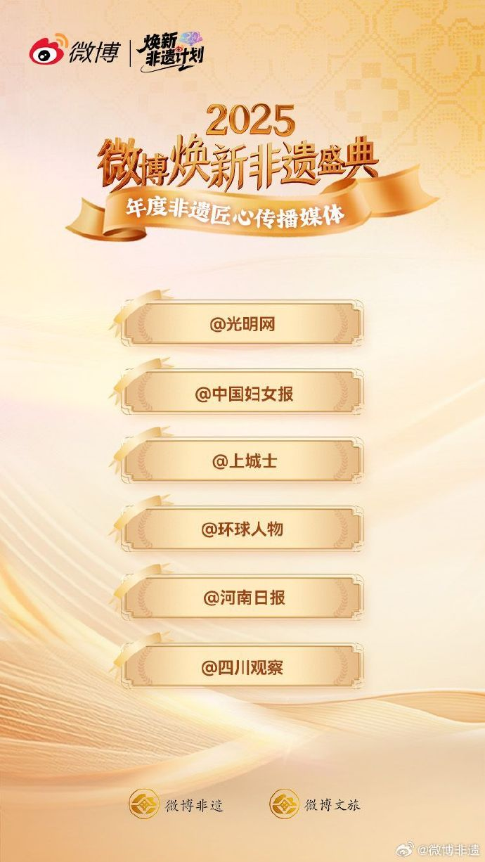 2025微博焕新非遗盛典探索非遗产业融合新范式