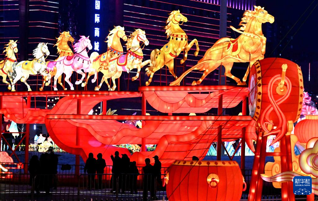 张灯结彩迎新春